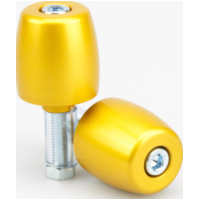 Lenkergewichte Lenkerenden Set Gold