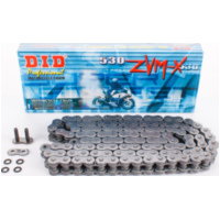 Motorradkette, Antriebskette X-Ring verst&auml;rkte Kette VX, 428, 136 Schwarz mit Clipschlo&szlig; / nutzbar bis 22kW (30PS) / bis 250ccm