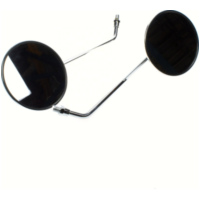 Lenkerspiegel Spiegel rechts u. linksgewinde chrom M10 (Paar)