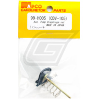 Vergaserventilmembran Set f&uuml;r HO CDV-105  Vergl Nr. 16021-422-004