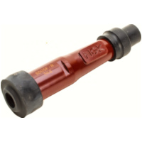 Z&uuml;ndkerzenstecker SD-05 F-R "ROT"  GERADE LANG (f&uuml;r M4 Anschlussgewinde)
