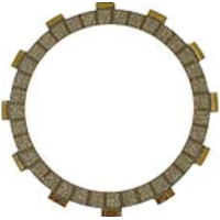 Kupplungslamelle f&uuml;r Yamaha FZ1 Fazer '01-05 35501369