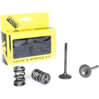 Stahlauslassventil u. Federn Set f&uuml;r KX450F '06-08 + KFX450R