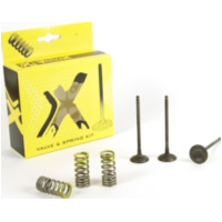Stahleinlassventil u. Federn Set f&uuml;r YZ250F '01-13 + WR250F
