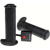 Heizgriffe offenes Ende f&uuml;r 22 mm Lenker, elektronischer Schalter mit 5 Stufen. 120mm
