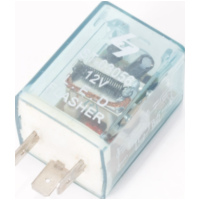 Blinkgeber Blinkrelais 12V 3-polig elektronisch / LED - lastunabh&auml;ngig