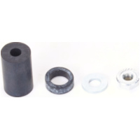 Gummiadaptersets (Befestigungsgummi +Mutter), Typ2 (ab 16,5 mm)