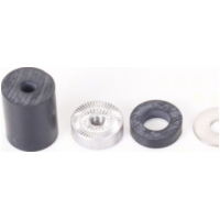 Gummiadaptersets (Befestigungsgummi +Mutter), Typ3 (ab 20 mm)