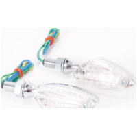 Blinkleuchte, Blinklicht Mini LED Blinker Set Slim E gepr&uuml;ft