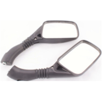 Lenkerspiegel Spiegel schwarz Links- und Rechtsgewinde (Paar)