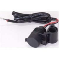 Ladeger&auml;t USB Doppeleinbausteckdose mit Spannungswandler und Abdeckung 12 V=/5V=,3,3A Ladestrom