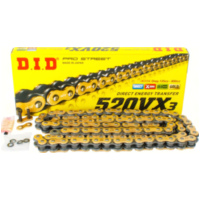 Kette X-Ring VX3 520, 100 G&B mit Hohlnietschlo&szlig; / nutzbar bis 96kW (130PS) / bis 750ccm