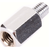 Lenkerspiegel Spiegeladapter 8 mm Aussengewinde linksgew./ 8 mm Innengewinde (Spiegel) rechtsgew. Chrom