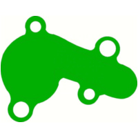 Wasserpumpendeckeldichtung Geh&auml;usedichtung Vergl.-nr. 17431-02B10