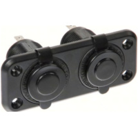 Ext-2, doppelter Stromanschluss, Einbaumontage, 12/24V