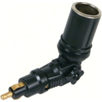 Stromanschluss mit Gelenk 120&deg;, 12/24V