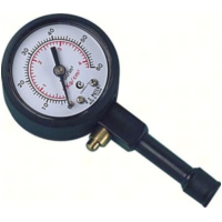 Reifendruckmesser aus Gummi/Metall 120 PSI