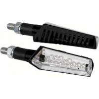 Jabra, LED Blinker Set 12V wei&szlig;e Design gelbes Licht - mit R&uuml;ckseitenbeleuchtung