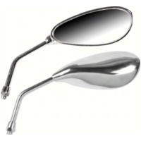 Naked R&uuml;ckspiegel Set Chrom Rechtsgewinde M10x1,25