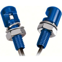 Mini LED Set mit wei&szlig;em Licht M8x20 blau