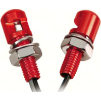 Mini LED Set mit blauem Licht M8x20 rot