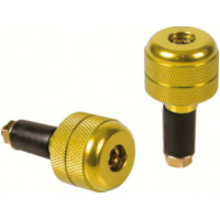 "Bar Ends" Lenkergewichte gold farbig f&uuml;r 13-17mm Bohrungen