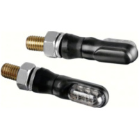 "Nano" LED Miniblinker Set 40x12mm 12V schwarz E-gepr&uuml;ft