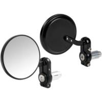Lenkerendenspiegelset "Dernier" schwarz (ohne Stra&szlig;enzulassung)