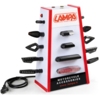 Blinker-, R&uuml;cklicht- und Kennzeichenbeleuchtungsdisplay