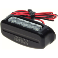 LED-Nummernschildbeleuchtung mit gefr. Aluminiumgeh&auml;use MSH 902