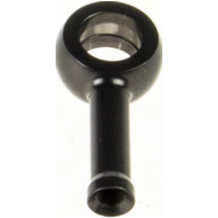 Fitting 10,2 mm, gerade Titan