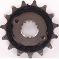 Zahnrad Ritzel gummiert 530T 15Z