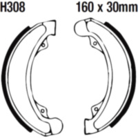 Bremsbacken ohne Feder EBC H308