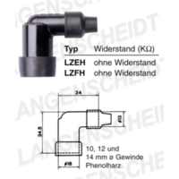 Z&uuml;ndkerzenstecker NGK LZEH