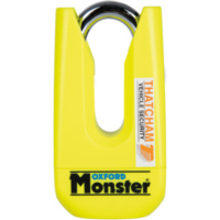 Monster Bremsscheibenschloss 11mm Gelb