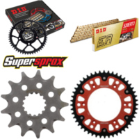 Kettensatz Stealth rot f&uuml;r: BETA RR430 Enduro 13-15/RR450 13-48-112 DID520ERT2(G&G) Clip