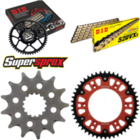 Kettensatz Stealth rot f&uuml;r: BETA RR430 Enduro 13-15/RR450 13-48-112 DID520VX3(G&B) Endlos