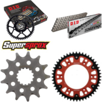 Kettensatz Stealth rot f&uuml;r: BETA RR430 Enduro 13-15/RR450 13-48-112 DID520ZVM-X Niet