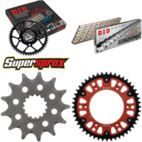 Kettensatz Stealth rot f&uuml;r: BETA RR430 Enduro 13-15/RR450 13-48-112 DID520ZVM-X(S&S) Niet