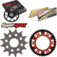 Kettensatz Stealth rot f&uuml;r: BETA RR430 Enduro 13-15/RR450 13-48-112 DID520ZVM-X(G&G) Endlos