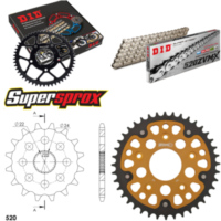 Kettensatz Stealth gold f&uuml;r: APRILIA RS125 Extrema/Replic 16-40-108 DID520ZVM-X(S&S) Niet