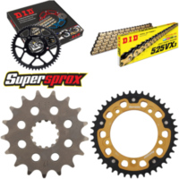 Kettensatz Stealth gold f&uuml;r: TRIUMPH America 800 02-06 17-42-112 DID525VX3(G&B) Niet