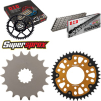 Kettensatz Stealth gold f&uuml;r: TRIUMPH America 865 07-15 18-42-112 DID525ZVM-X Niet