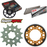 Kettensatz Stealth gold f&uuml;r: HONDA XR600 R 88-90 14-50-112 DID520ZVM-X Endlos