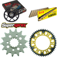 Kettensatz Stealth gold f&uuml;r: HONDA XR600 R [FR] 91-00 14-48-110 DID520VX3(G&B) Clip