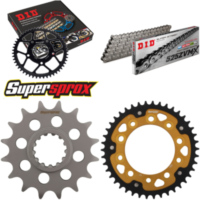 Kettensatz Stealth gold f&uuml;r: HONDA CBF600 /N /S 08-13 16-42-124 DID525ZVM-X Endlos