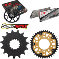 Kettensatz Stealth gold f&uuml;r: HONDA CB750 Sevenfifty 92-03 15-40-112 DID525ZVM-X Endlos