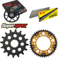 Kettensatz Stealth gold f&uuml;r: HONDA NC700 D Integra 12-15/ 16-43-114 DID520VX3 Niet