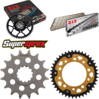 Kettensatz Stealth gold f&uuml;r: HONDA CBR900 R Fireblade 96-99 16-42-108 DID525ZVM-X(S&S) Niet