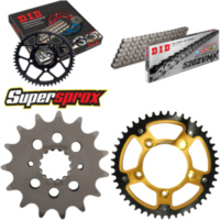 Kettensatz Stealth gold für: DUCATI 800 Scrambler 15-16/8 15-46-104 DID520ZVM-X Niet